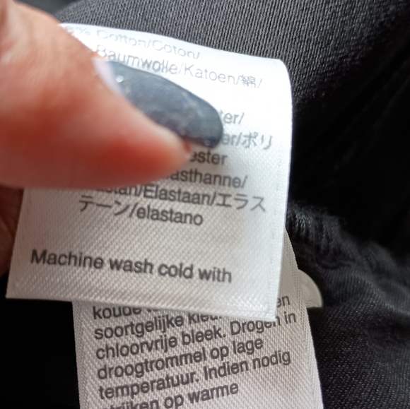 🩷 JCrew 10" highest-rise toothpick jean in true black 37 (Size 24) - Picture 9 of 11